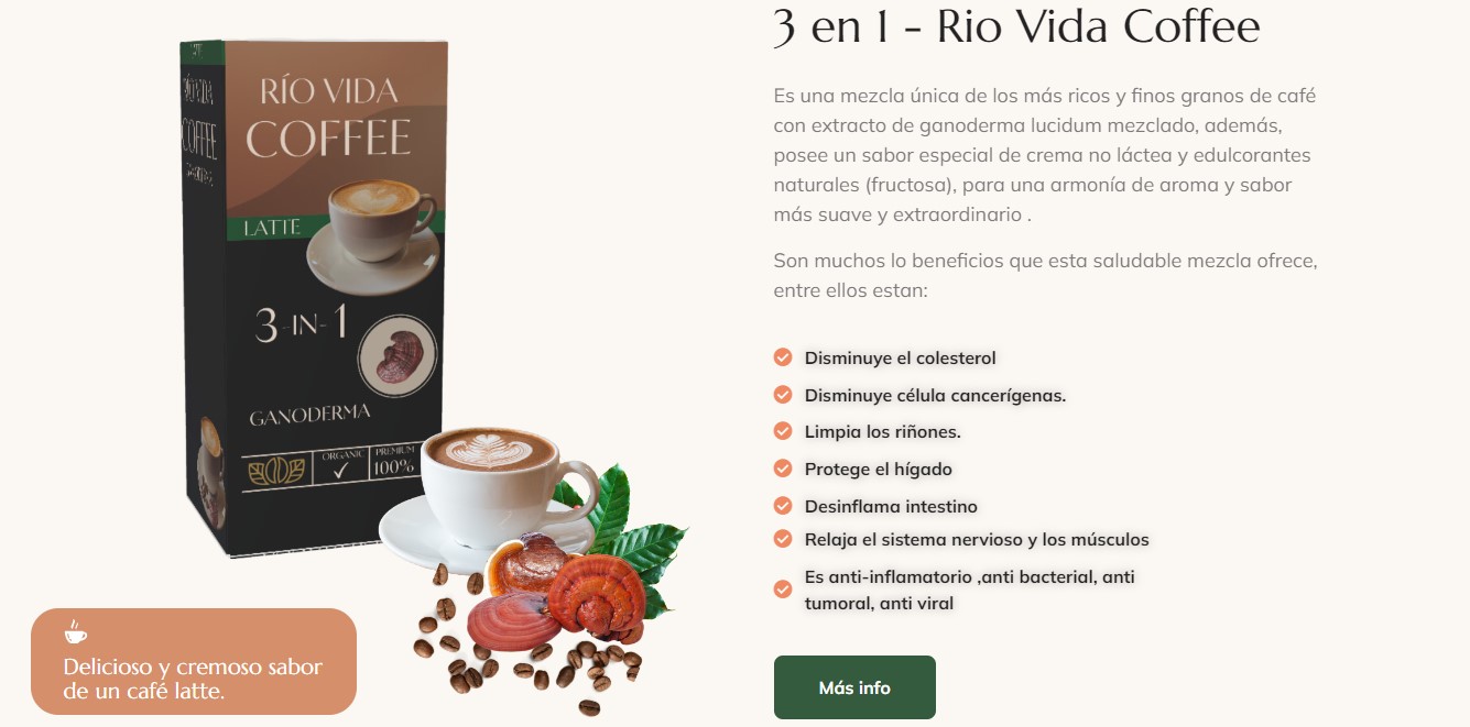 Rio Vida Coffee Beneficios